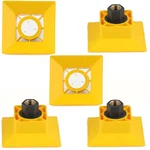 Premium Quality 4 in 1 Square Nozzle With 3,4,5,6 Hole Suitable For Battery Sprayer