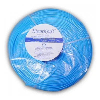 Kisankraft 4 mm 2.5 kg Square Nylon Rope for Petrol Brush Cutter