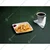 POCHEON® 50pcs 18x18cm Square Plates with Dip Pocket Ideal for Snacks & Parties