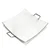 Mira Steel SS 26 inch Square Tawa Platter of 3mm Thickness For Catering Purpose