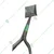Square Shovel or Digging Hoe with Steel Handle for Gardening
