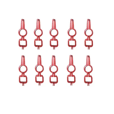 Square To Round Pipe Clamp For Poultry Farms(Pack-10 Pcs)