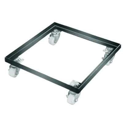 Square Trolley 23 x 23 inch of Mild Steel Body for Square Tandoor