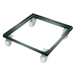 Square Trolley 23 x 23 inch of Mild Steel Body for Square Tandoor