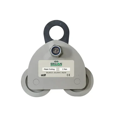 Srujan Heavy Duty Plain Traveling Trolley(Capacity-1 ton)