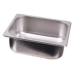 Premium Quality Stainless Steel 1/2 150mm Depth GN Pan(Pack of 2)