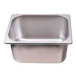 Premium Quality Stainless Steel 1/6 100mm Depth GN Pan (Pack of 2)