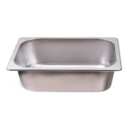 Premium Quality Stainless Steel 1/6 65mm Depth GN Pan  (Pack of 2)