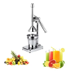 Heavy Duty Stainless Steel Hand Pressure Type Juicer Machine