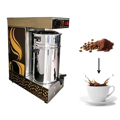 4 Litre Tank Capacity SS Fresh Filter Coffee Brewing Machine