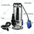 Heavy Duty 0.5Hp 1Phase SS Body Dewatering Sewage Submersible Pump With Hose Pipe, 5.5m Head, 8000 LPH-1 Year Warranty