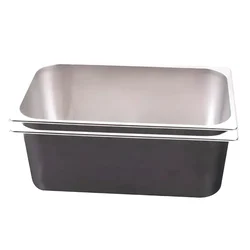 Premium Quality SS 1/1 200mm Depth GN Pan (Pack of 2)