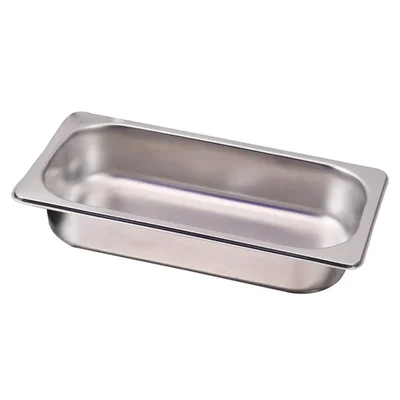 Premium Quality Stainless Steel 1/3 65mm Depth (2.5 inch) GN Pan(Pack-1 Pcs)