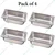 Premium Quality Stainless Steel 1/4 100mm Depth GN Pan, Pack of 4