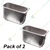 Premium Quality Stainless Steel 1/4 200mm Depth GN Pan (Pack of 2)