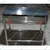 24 x 36 Inch 2 Burner Gas Operated SS Dosa Bhatti, 15 mm Thick Tawa, Stand Type