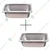 Premium Quality Stainless Steel 1/6 65mm Depth GN Pan (Pack of 2)