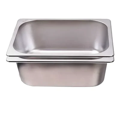 Premium Quality SS 1/9 100mm Depth GN Pan (Pack of 2)