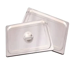 Premium Quality SS 1/9 Gastronorm (GN) Pan Lid (Pack of 2)