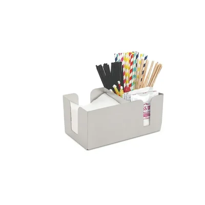 SS 21.5x8 inch Bar Caddy