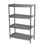 Vinayak Machines 38x18x72 Inches, 4 Shelves Rack With SS Body For Commercial Kitchens, Restaurants, Bakeries