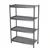 Vinayak Machines 38x18x72 Inches, 4 Shelves Rack With SS Body For Commercial Kitchens, Restaurants, Bakeries