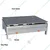 Table Top 24 x 36 Inch 2 Burner Gas Operated SS Dosa Bhatti, 5 mm Thick Tawa