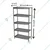 Vinayak Machines 36 x 18 x 72 Inches, 5 Shelves Rack with SS Body For Commercial Kitchens, Restaurants, Bakeries