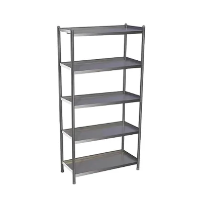 Vinayak Machines 36 x 18 x 72 Inches, 5 Shelves Rack with SS Body For Commercial Kitchens, Restaurants, Bakeries