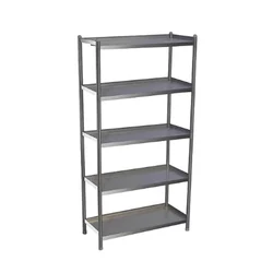 Vinayak Machines 36 x 18 x 72 Inches, 5 Shelves Rack with SS Body For Commercial Kitchens, Restaurants, Bakeries