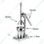 Heavy Duty SS Coating Hand Pressure Type Juicer Machine