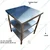 Premium Quality 24x24x34 Inch Stainless Steel Table With 3 Shelf