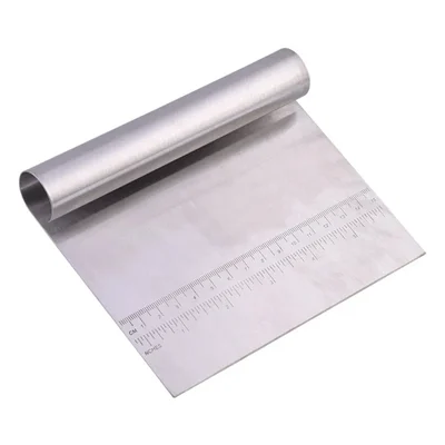Stainless Steel 21 cm Scrapper for Baking Purpose