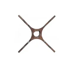 Stainless Steel Beater 4 Blade For 1 HP Flour Mill/ Pulverizer Machine(Hole Size-19 mm)