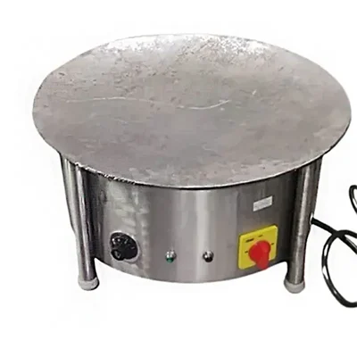 Extra Strong 16 inch Electric Pav Bhaji 5 mm Thick Tawa With Stainless Steel Body