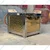 14×14×13 inch Stainless Steel Gas Bhatti with Golden Sheet For Hotels, Restaurants, Catering, Large Scale Cooking