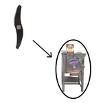 6 Pcs Blade Set For Commercial Stainless Steel Chili Onion Cutter Machine, 1 HP, 70kg/hr