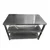 High Quality SS 36 x 24 x 34 inch Rust Proof 3 Shelves Work Table For Culinary Usage