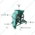 Manual Peanut Shelling Machine 80 Kg/Hr, MS Body Without Motor