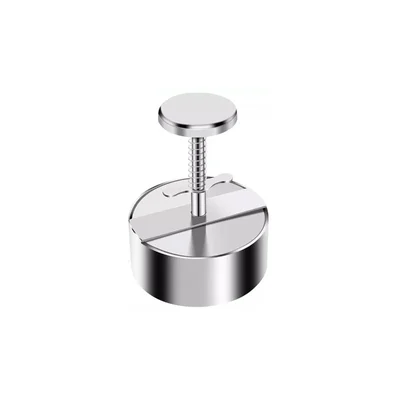 Smart Chef 4.5" Diameter Adjustable Burger Press, Manual Patty Maker (HSW0586)(Pack-1 pc)