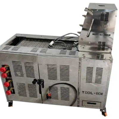 Fully Automatic Chapati Making Machine 400 to 500 Chapatis/hr, With SS Body 0.25 Hp For Medium-Scale Chapati Production