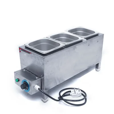  Premium Quality 3 Pot Stainless Steel Chocolate Melter with Adjustable Temperature Control