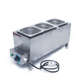  Premium Quality 3 Pot Stainless Steel Chocolate Melter with Adjustable Temperature Control