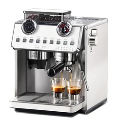 Italian Stainless Steel 20 Bar Espresso Coffee Machine