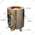 Commercial 24 x 24 x 35 inch Round Shape Gas Tandoor, SS Body
