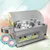 SS Electric Cotton Candy Machine with 3 Pot, 1.2kw