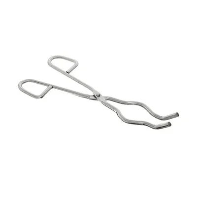 COMETEK SS 12 inch Crucible Furnace Tong for Metal Melting & Casting with Flat Ends Secure Anti Slip Grip