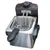 2 Litre Stainless Steel Deep Fryer With Lid and Basket,1200 W For Home and Small Cafes With High Counter Top Stability