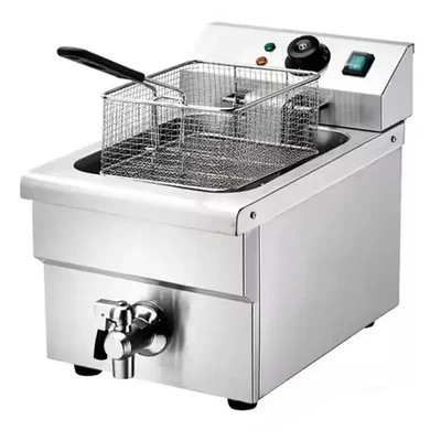 Premium Quality 13 Litre Stainless Steel Deep Fryer, 5KW