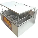 SS 13 Liter Electric Deep Fryer For Commercial Bulk Frying With High-Efficiency Heating Element
